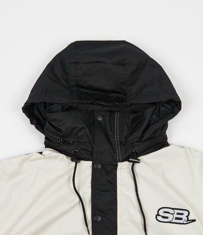 Nike SB Anorak Jacket - Black / Fossil / Black / Fossil