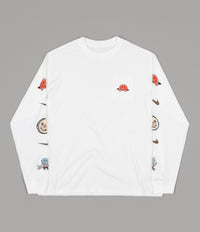 Nike SB Mooncasket Long Sleeve T-Shirt - White / Black | Flatspot