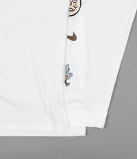 Nike SB Mooncasket Long Sleeve T-Shirt - White / Black | Flatspot