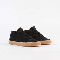 Nike SB Blazer Chukka Shoes - Black / Black - Thunder Grey - Gum Light Brown thumbnail