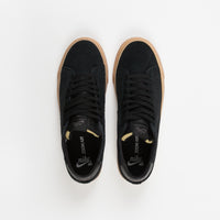 Nike SB Blazer Chukka Shoes - Black / Black - Thunder Grey - Gum Light Brown thumbnail