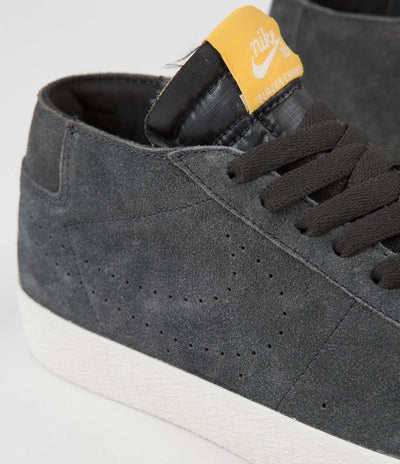 Nike SB Blazer Chukka XT Shoes - Anthracite / Anthracite - Fir