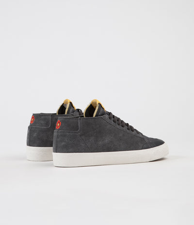 Nike SB Blazer Chukka XT Shoes - Anthracite / Anthracite - Fir