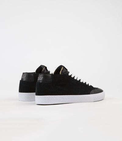 Nike SB Blazer Chukka XT Shoes - Black / Black - Gunsmoke