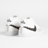 Nike SB Blazer Court Mid Premium Shoes - White / Black - White thumbnail