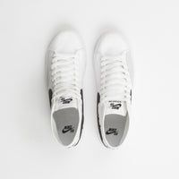 Nike SB Blazer Court Mid Premium Shoes - White / Black - White thumbnail