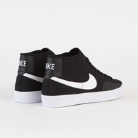 Nike SB Blazer Court Mid Shoes - Black / White - Black thumbnail