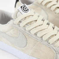 Nike SB Blazer Low GT Medicom Shoes - Light Cream / Light Cream - Black thumbnail