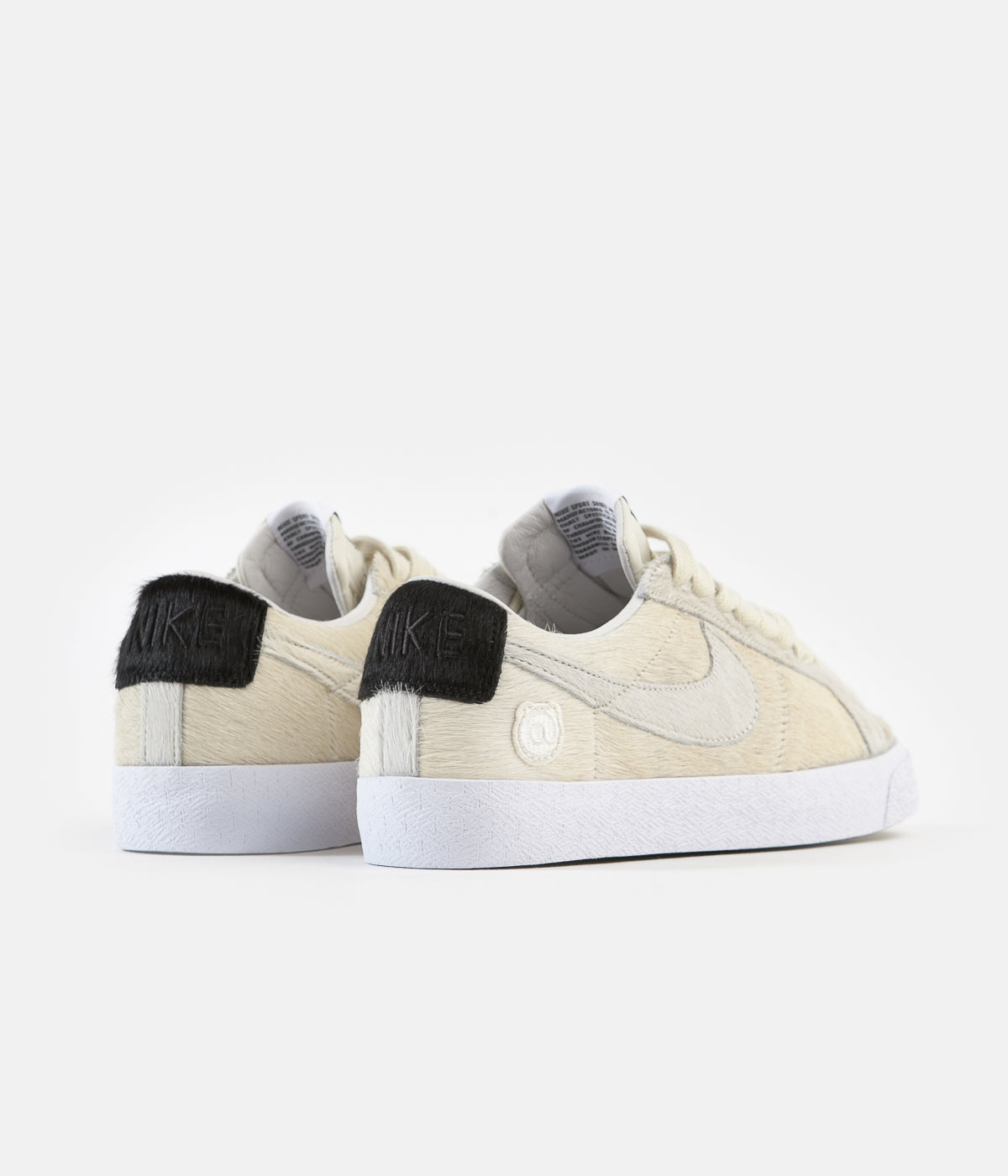 Nike SB Blazer Low GT Medicom Shoes - Light Cream / Light Cream