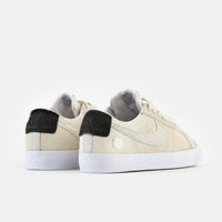 Nike SB Blazer Low GT Medicom Shoes - Light Cream / Light Cream - Black thumbnail