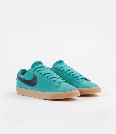 Nike SB Blazer Low GT Shoes - Cabana / Obsidian