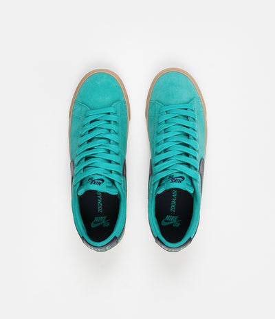 Nike SB Blazer Low GT Shoes - Cabana / Obsidian