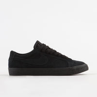 Nike SB Blazer Low Shoes - Black / Black - Gunsmoke thumbnail