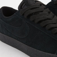 Nike SB Blazer Low Shoes - Black / Black - Gunsmoke thumbnail