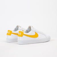 Nike SB Blazer Low Shoes - White / Mineral Gold thumbnail