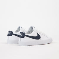 Nike SB Blazer Low Shoes - White / Obsidian thumbnail