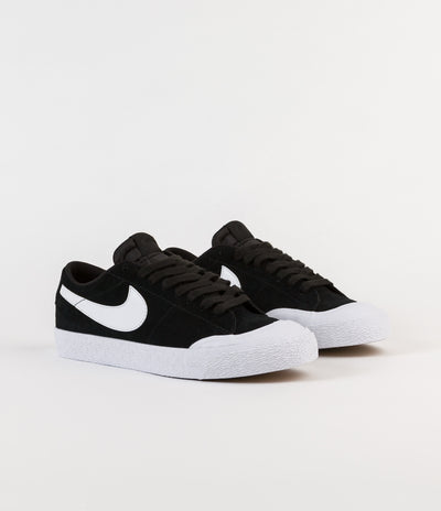 Nike SB Blazer Low XT Shoes - Black / Gum Light Brown - White