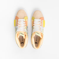 Nike SB Blazer Mid Premium Shoes - Melon Tint / Citron Tint - White thumbnail