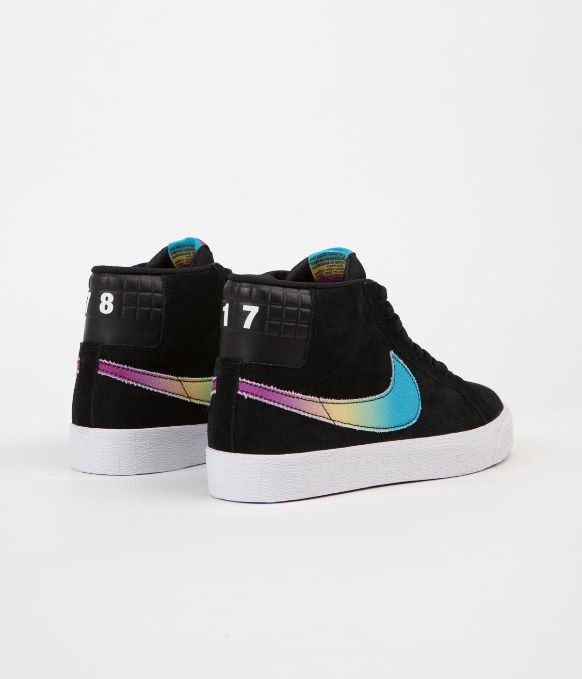 Nike SB Blazer Mid QS 'Lance Mountain' Shoes - Black / Multi