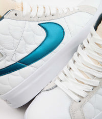 Nike SB Blazer Mid Shoes - Summit White / Nightshade - White