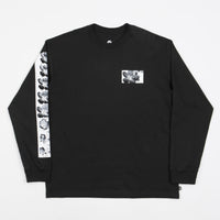 Nike SB Blossom Long Sleeve T-Shirt - Black thumbnail