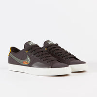 Nike SB Blazer Court DVDL Shoes - Baroque Brown / Medium Olive - Light Bone thumbnail