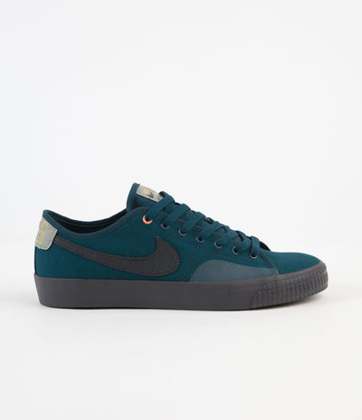 Nike SB Blazer Court DVDL Shoes - Midnight Turquoise / Midnight Turquoise - Jade Horizon