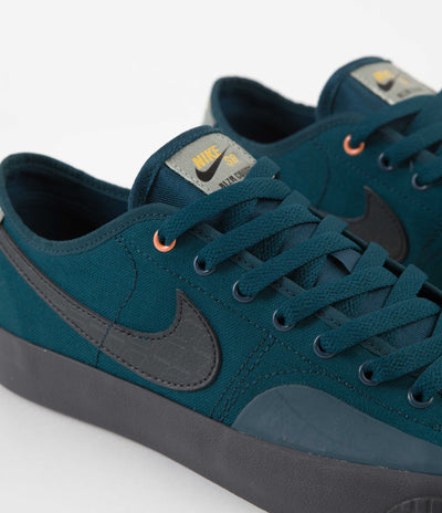 Nike SB Blazer Court DVDL Shoes - Midnight Turquoise / Midnight Turquoise - Jade Horizon