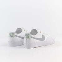 Nike SB Blazer Court DVDL Shoes - White / Wolf Grey - White - Barely Green thumbnail