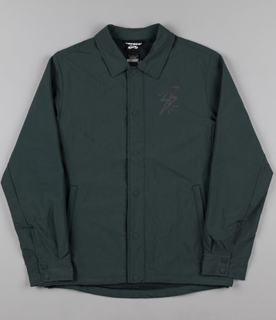 Nike SB Bolt Coaches Jacket - Seaweed / Reflective Black