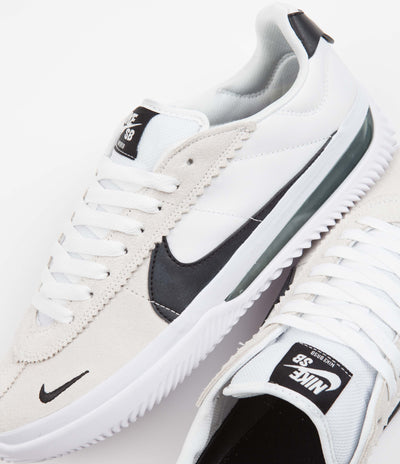 Nike SB BRSB Shoes - White / Black - White - Black