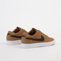 Nike SB Bruin Premium SE Shoes - Golden Beige / Black - White - Black thumbnail