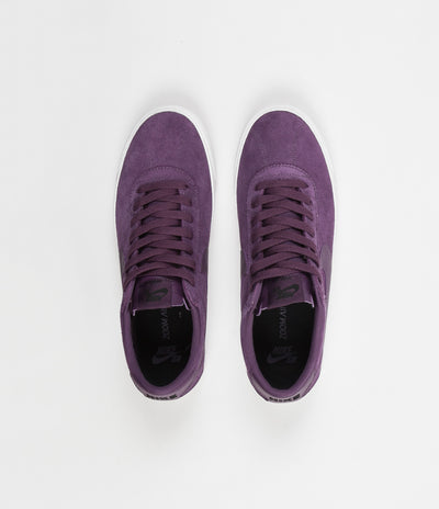 Nike SB Bruin Premium SE Shoes - Pro Purple / Pro Purple - Summit White