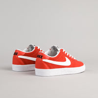 Nike SB Bruin Shoes - Max Orange / White - White - Black thumbnail