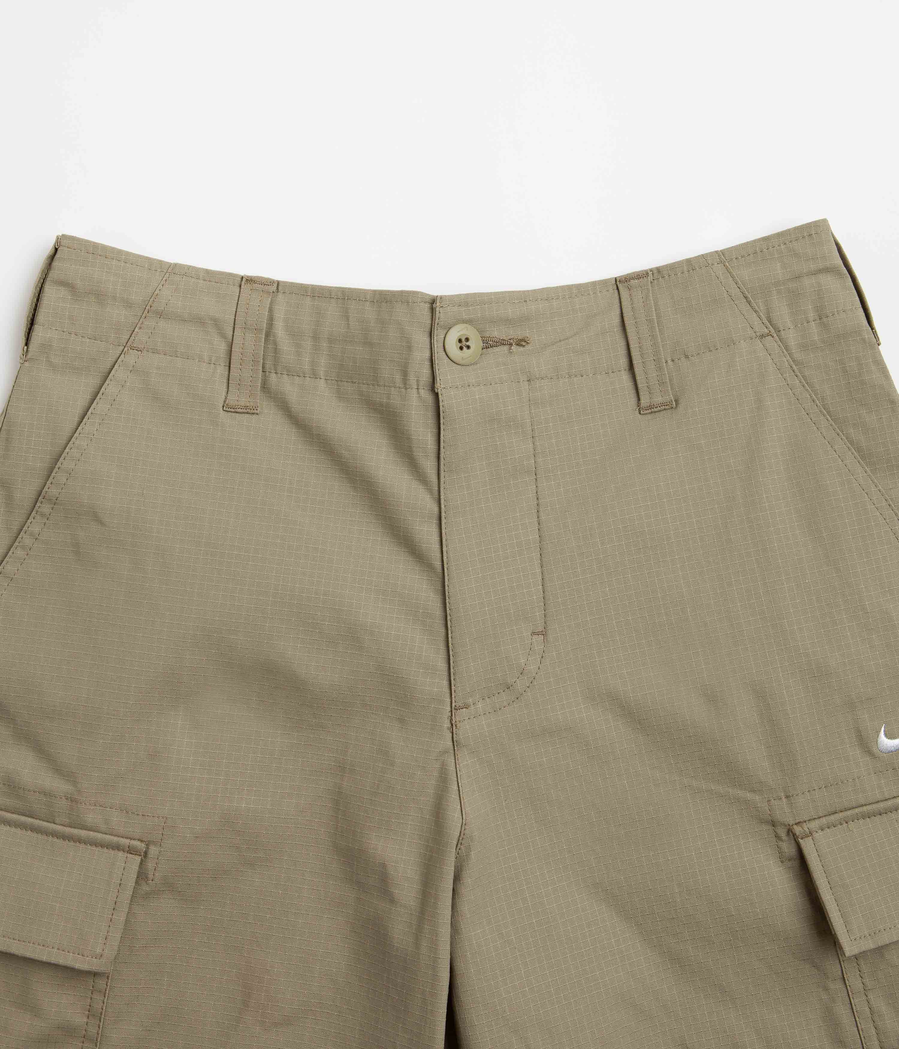 Nike SB Cargo Shorts - Neutral Olive / White | Flatspot