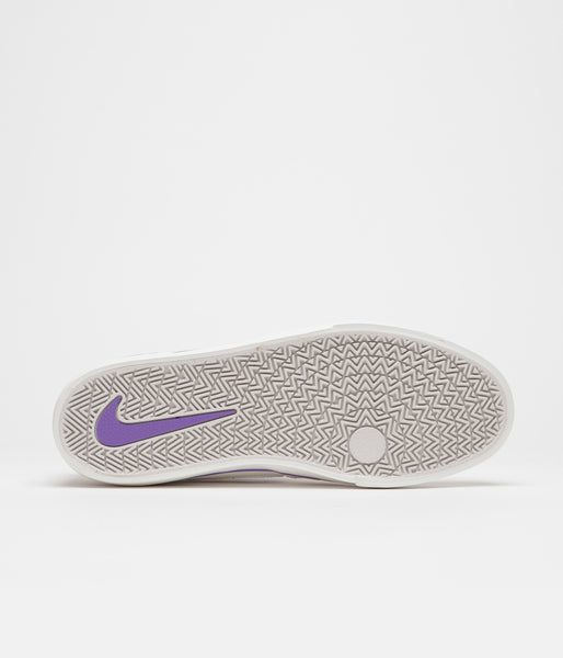 Nike SB Chron 2 Shoes - Summit White / Action Grape - Summit White ...