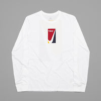 Nike SB Colour Block Long Sleeve T-Shirt - White thumbnail