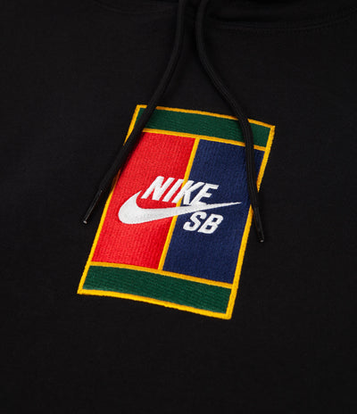 Nike SB Court Hoodie - Black / Black