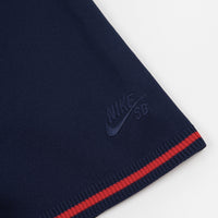 Nike SB Court Polo Shirt - Binary Blue / University Red / Binary Blue thumbnail