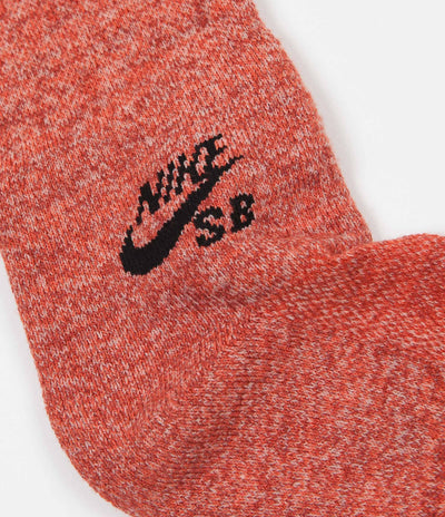 Nike SB Crew Socks (2 Pair) - Orange Multicolour