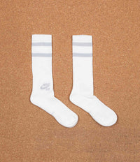 Nike SB Crew Socks (3 pair) - White