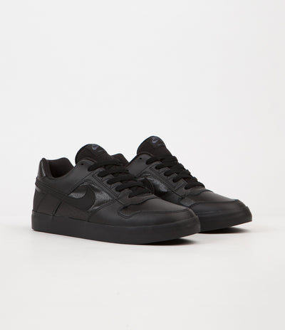 Nike SB Delta Force Vulc Shoes - Black / Black - Anthracite