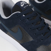 Nike SB Delta Force Vulc Shoes - Obsidian / Obsidian - Black - Wolf Grey thumbnail