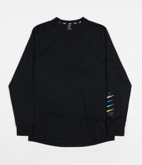 Nike SB Dri-Fit Long Sleeve T-Shirt - Black / Black