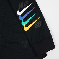 Nike SB Dri-Fit Long Sleeve T-Shirt - Black / Black thumbnail