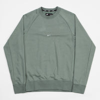 Nike SB Dry Everett Crewneck Sweatshirt - Clay Green / White thumbnail