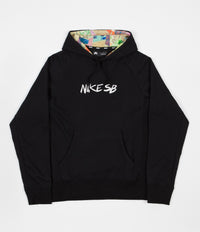 Nike SB Dry Everett Hoodie - Black / White