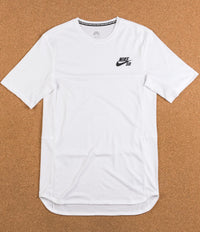 Nike SB Dry T-Shirt - White / Black