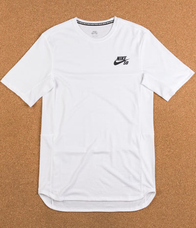 Nike SB Dry T-Shirt - White / Black