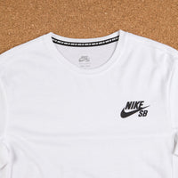 Nike SB Dry T-Shirt - White / Black thumbnail